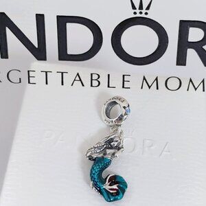 Pandora The Little Mermaid Ariel Dangle Charm S925 Silver with box